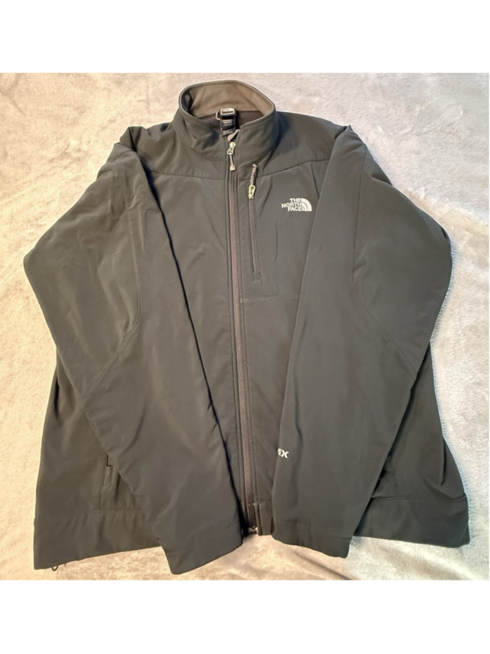 The North Face Apex Bionic Men’s Black Jacket Full Zip Size XXL